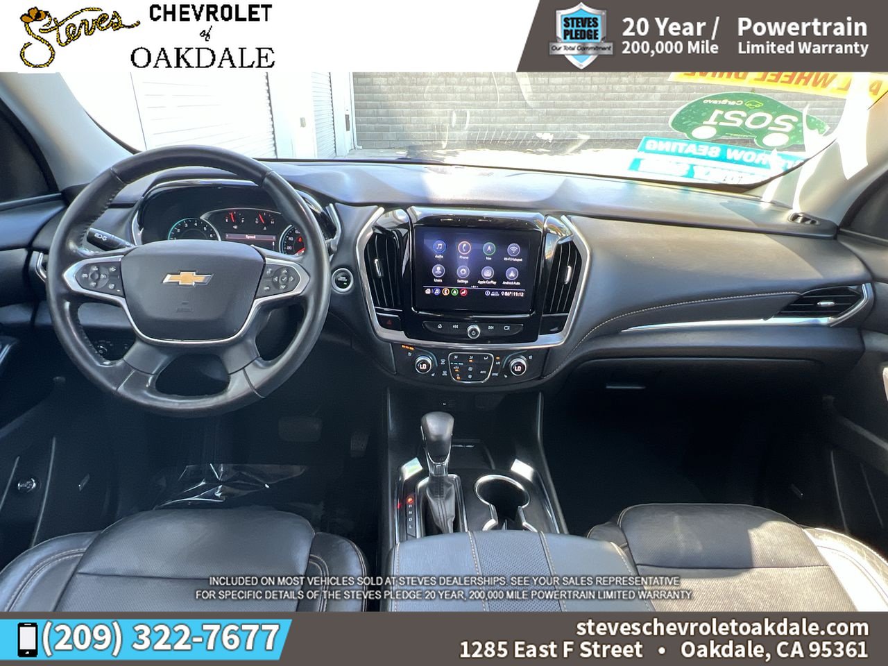 Certified 2021 Chevrolet Traverse Premier w/ LPO, Cargo Package AWD/4WD image 25