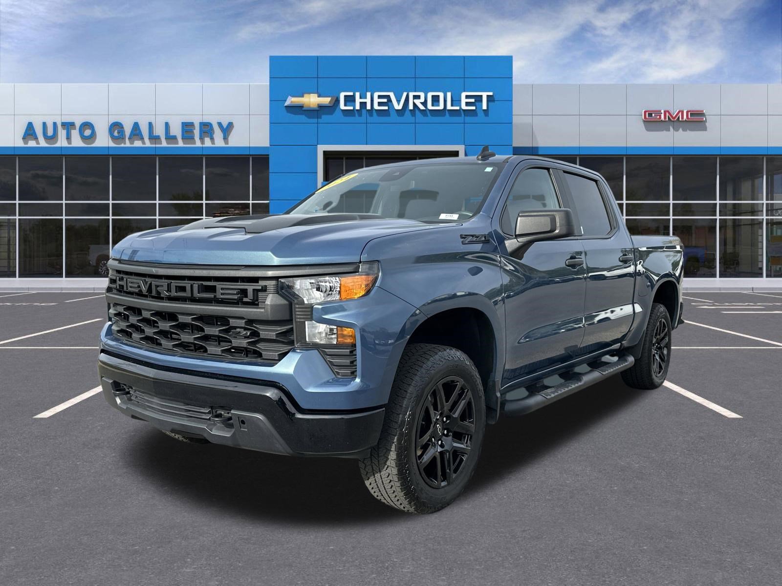 Certified 2024 Chevrolet Silverado 1500 Custom Trail Boss w/ Turbomax Blackout Package