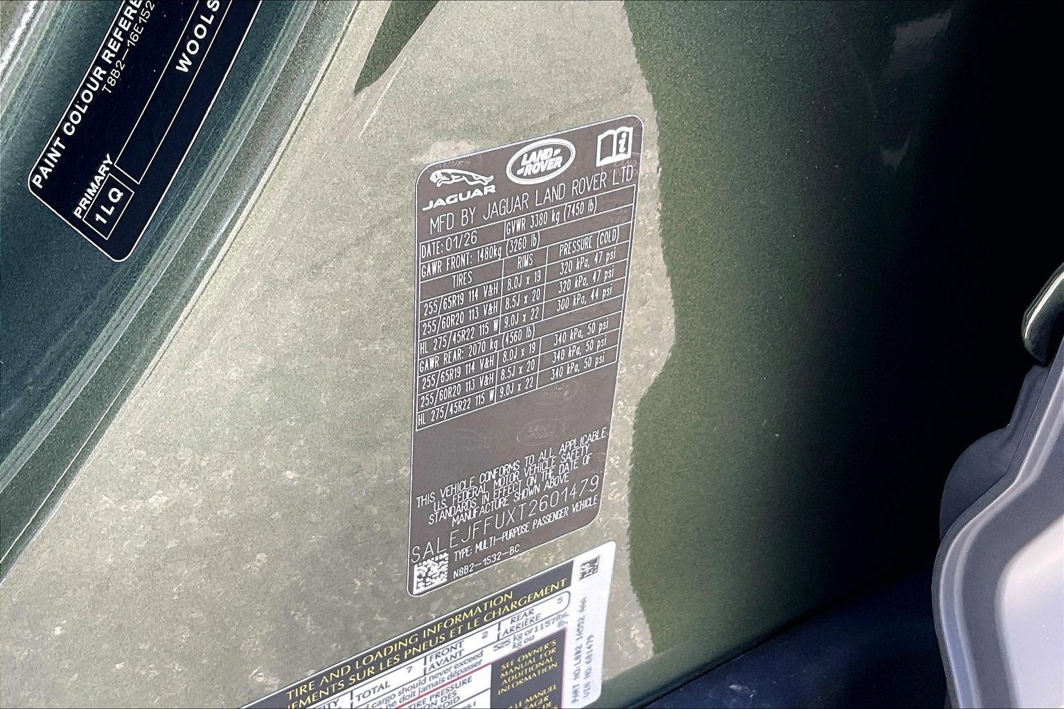 New 2026 Land Rover Defender 130 S AWD/4WD image 13