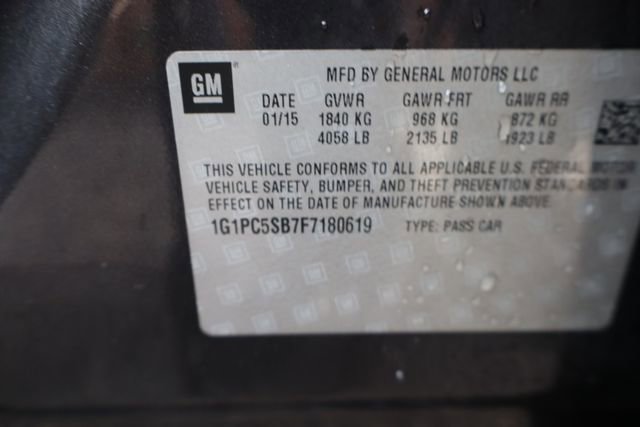 Used 2015 Chevrolet Cruze LT FWD image 37