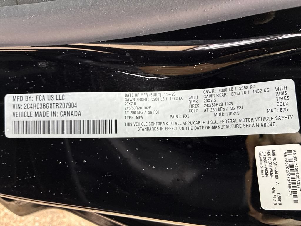 New 2026 Chrysler Pacifica Select AWD/4WD image 31
