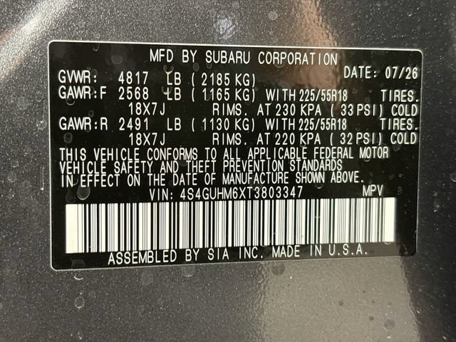 New 2026 Subaru Crosstrek 2.5i Limited AWD/4WD image 32
