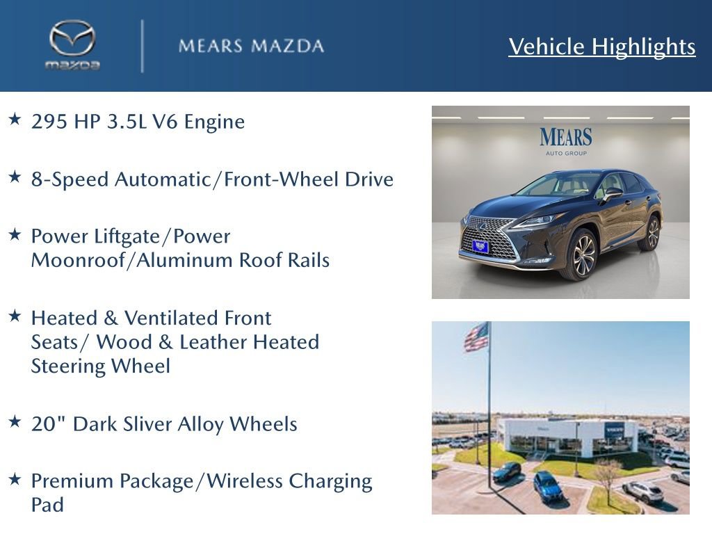 Used 2022 Lexus RX 350 FWD w/ Premium Package image 2