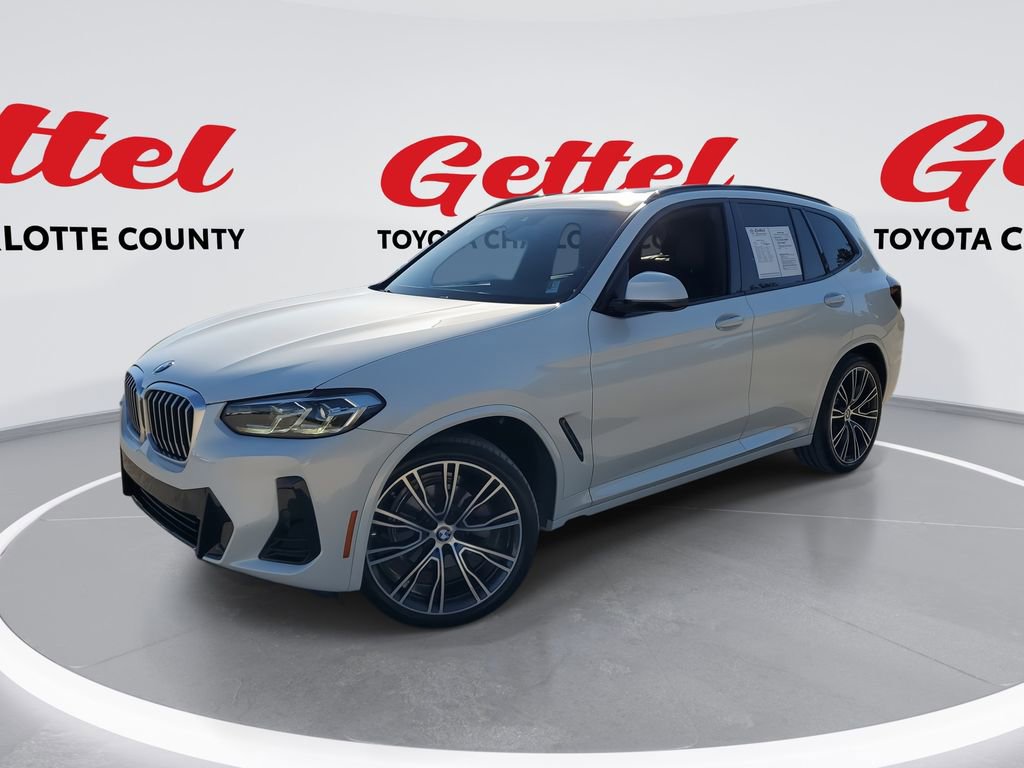 Used 2022 BMW X3 xDrive30i w/ M Sport Package 2