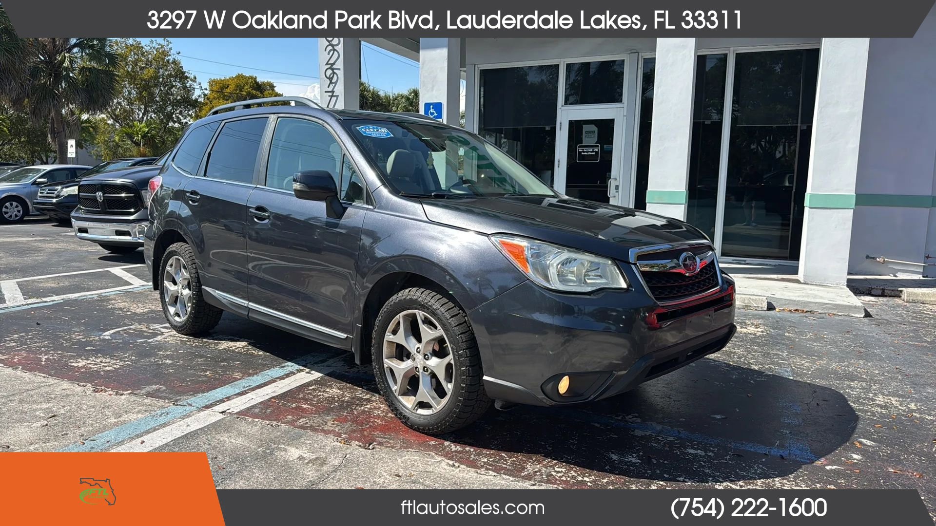 Used 2015 Subaru Forester 2.5i Touring w/ Eyesight & Navigation System AWD/4WD image 3
