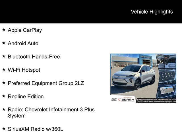 Certified 2023 Chevrolet Bolt EUV Premier w/ Redline Edition image 4