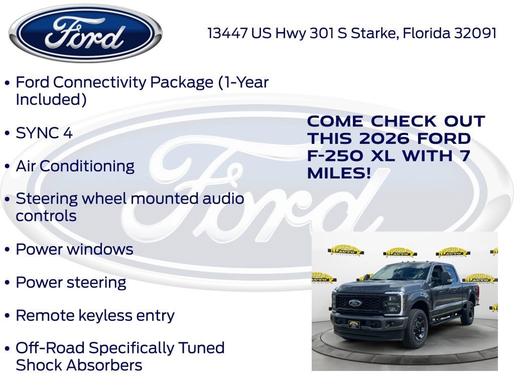 New 2026 Ford F250 XL w/ STX Appearance Package image 25