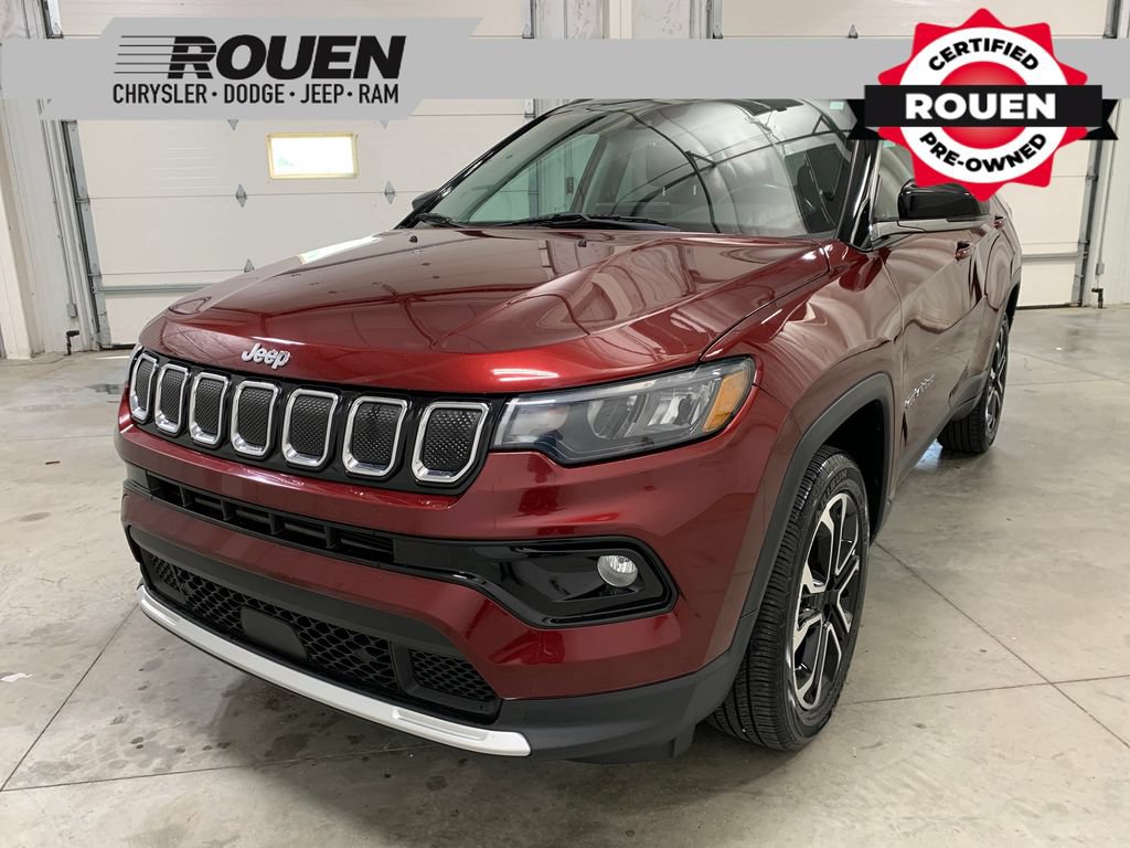 Used 2022 Jeep Compass Limited AWD/4WD image 1