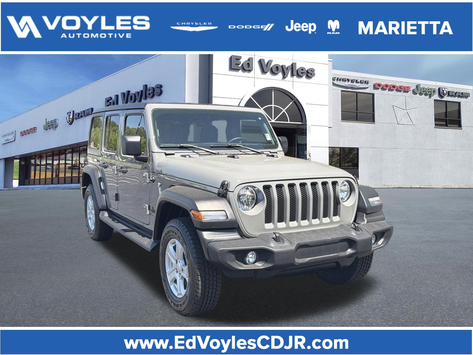 Used 2022 Jeep Wrangler Unlimited Sport AWD/4WD image 1