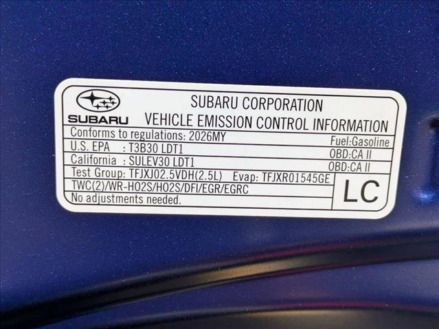 New 2026 Subaru Crosstrek 2.5i Wilderness w/ Crosstrek Mirror Package image 17