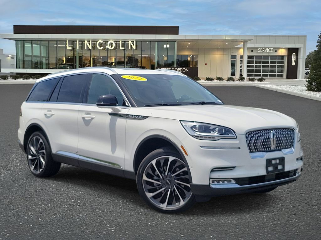 Certified 2022 Lincoln Aviator Reserve w/ Equipment Group 201A AWD/4WD image 1