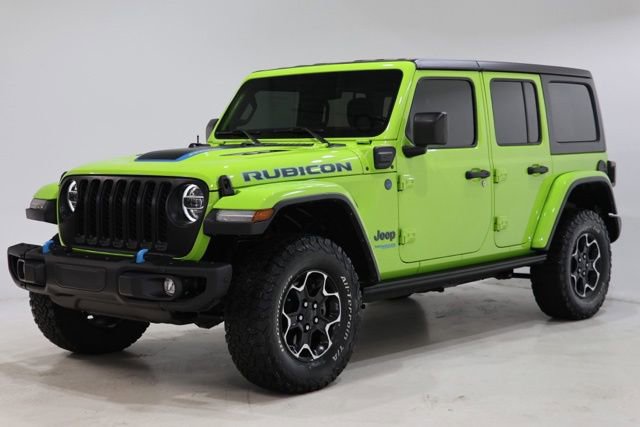 Used 2021 Jeep Wrangler Unlimited Rubicon 4xe w/ Steel Bumper Group AWD/4WD image 3