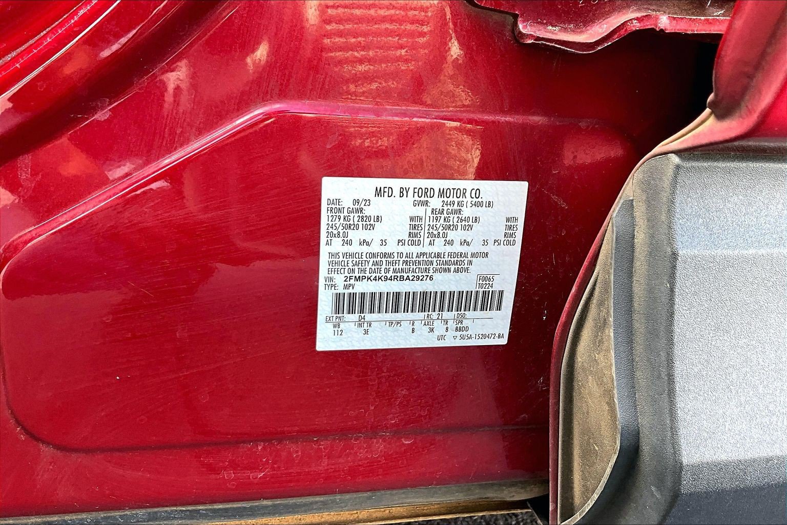Used 2024 Ford Edge Titanium AWD/4WD image 21