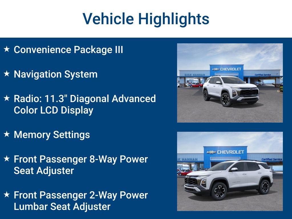 New 2026 Chevrolet Equinox ACTIV w/ Convenience Package III image 3
