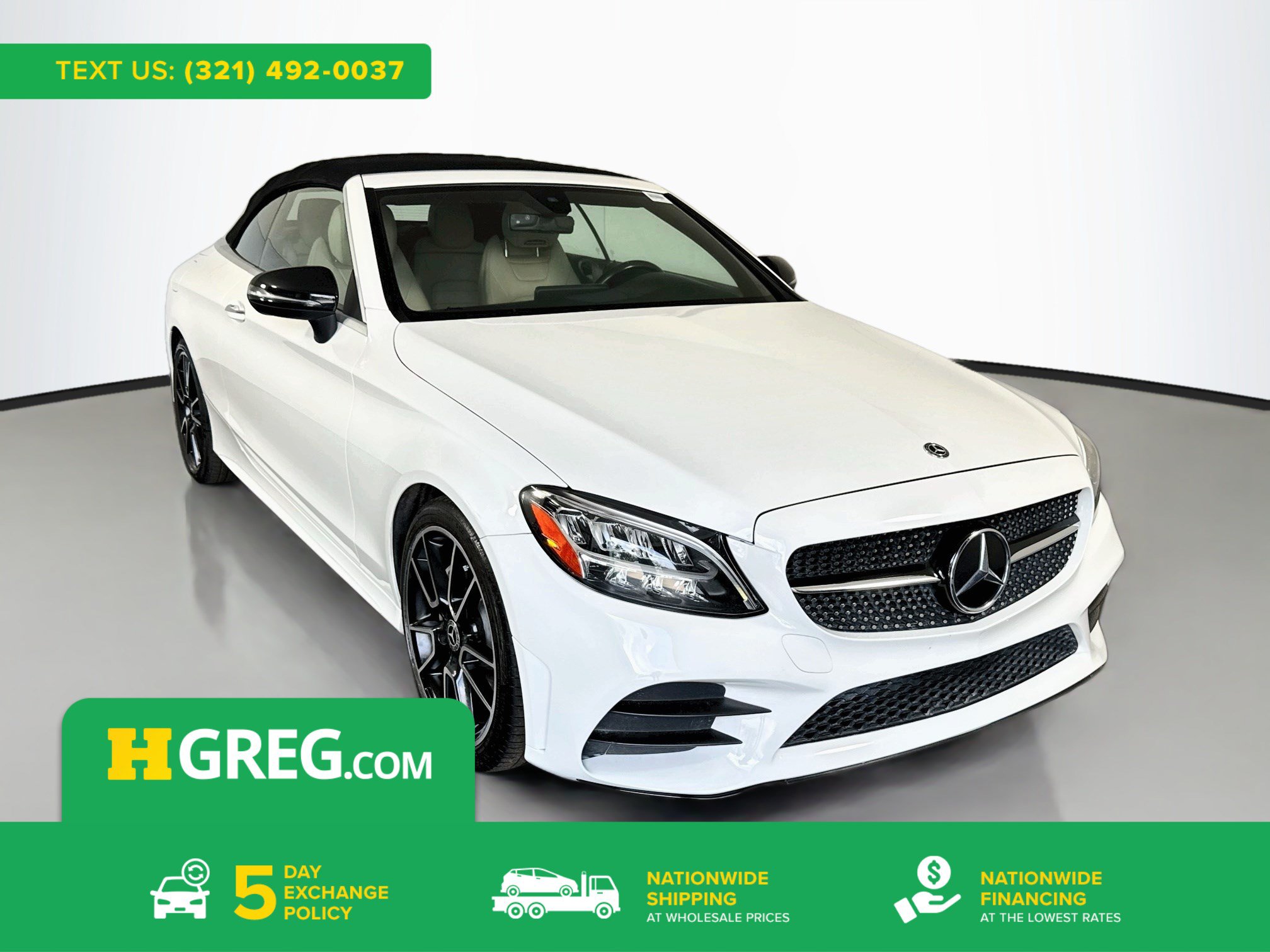 Used 2021 Mercedes-Benz C 300 Cabriolet w/ AMG Line