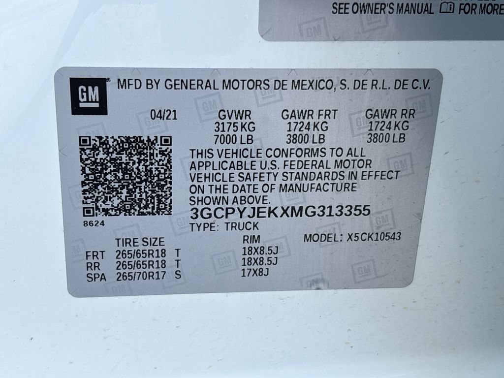 Used 2021 Chevrolet Silverado 1500 LT AWD/4WD image 36
