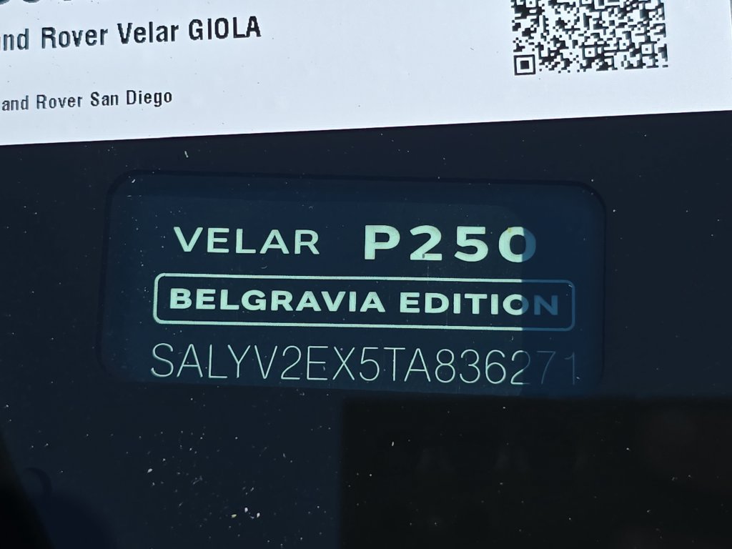 New 2026 Land Rover Range Rover Velar Belgravia AWD/4WD image 36