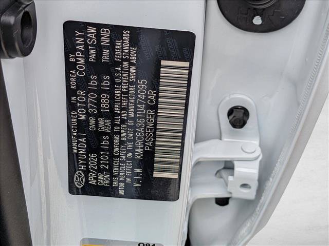 New 2026 Hyundai Venue SEL FWD image 19
