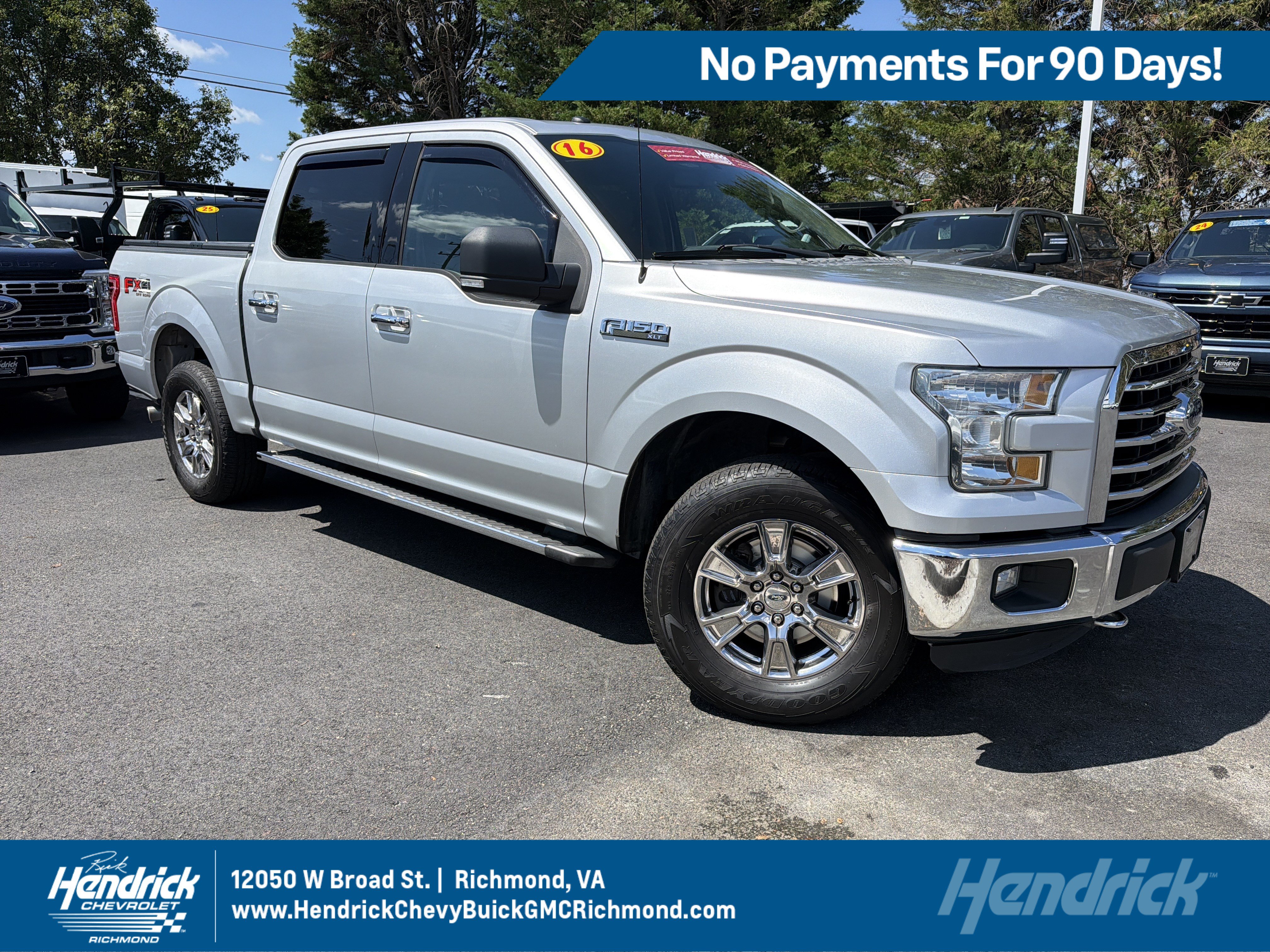 Used 2016 Ford F150 XLT w/ Equipment Group 302A Luxury AWD/4WD image 1