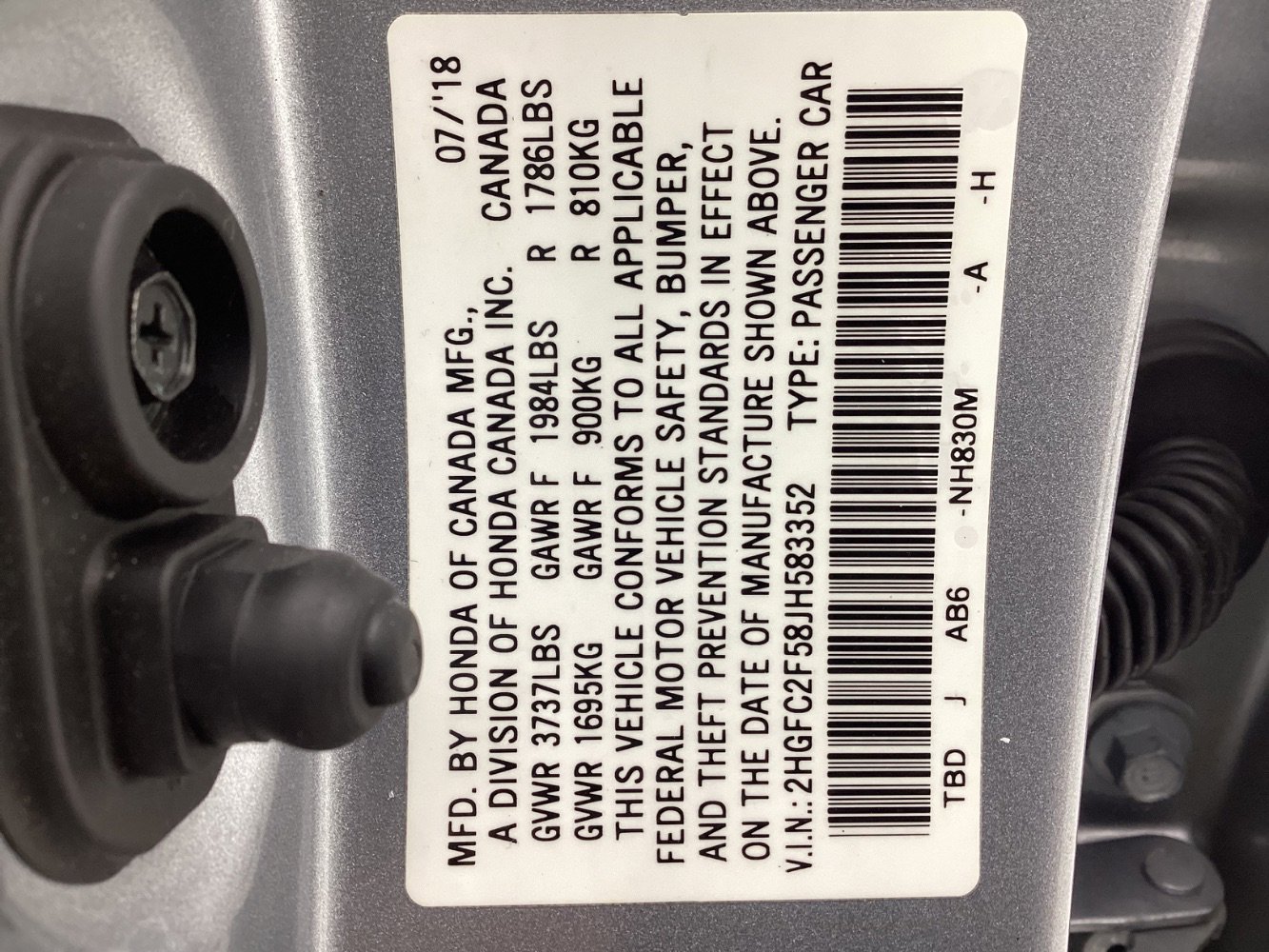 Used 2018 Honda Civic LX image 47