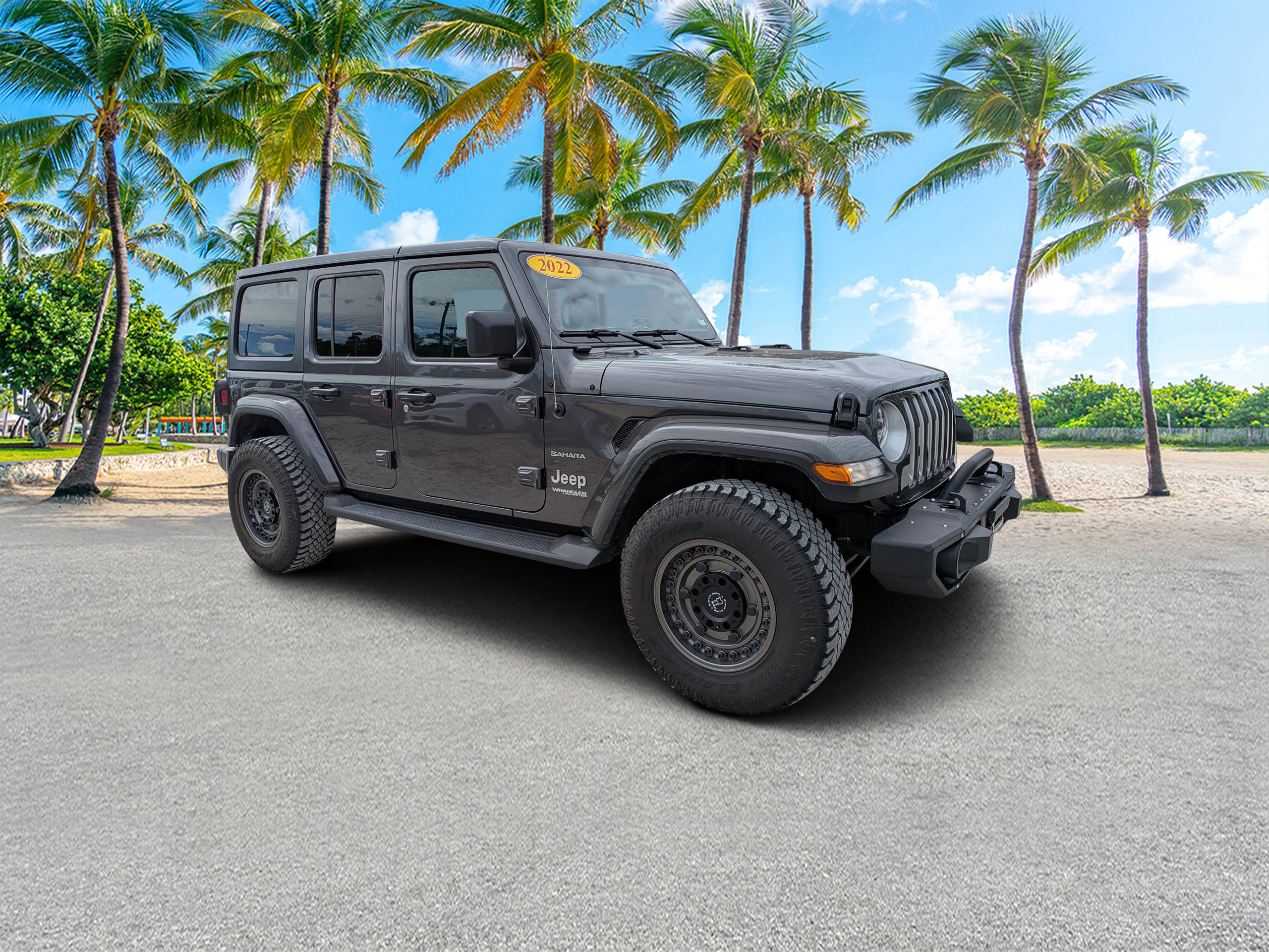 Certified 2022 Jeep Wrangler Unlimited Sahara w/ Dual Top Group image 2