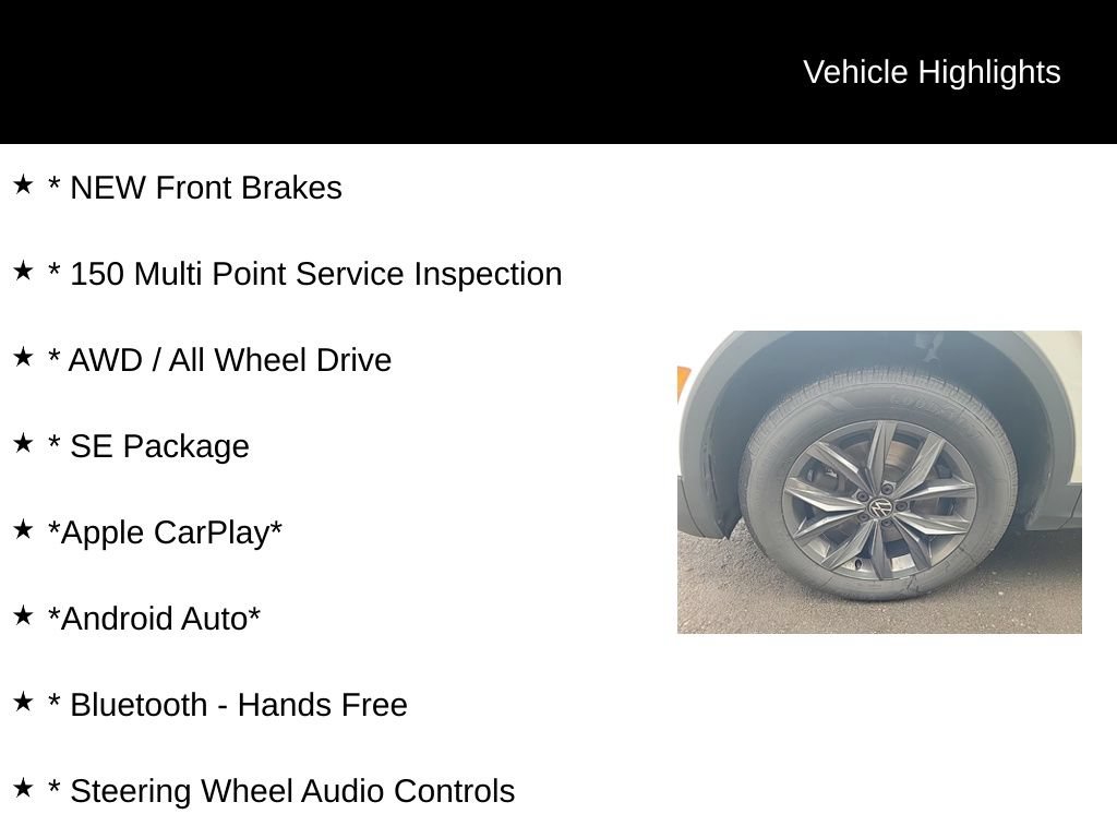 Used 2022 Volkswagen Tiguan SE AWD/4WD image 5