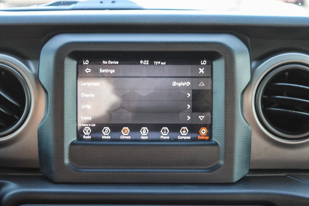 Used 2020 Jeep Gladiator Sport w/ Quick Order Package 24S AWD/4WD image 15