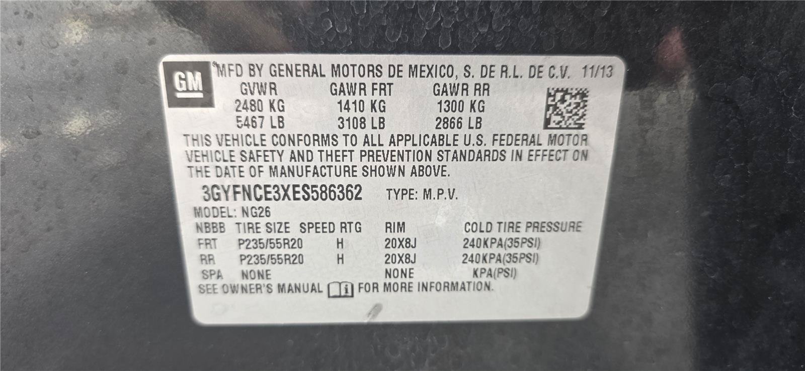 Used 2014 Cadillac SRX Performance w/ Driver Awareness Package FWD image 23