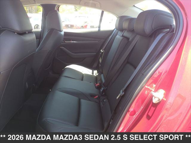 New 2026 MAZDA MAZDA3 s Sport FWD image 12