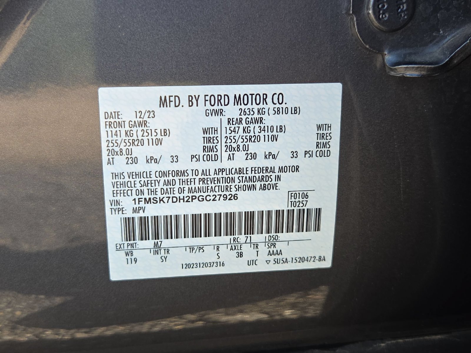 Certified 2023 Ford Explorer XLT w/ Equipment Group 202A RWD image 29