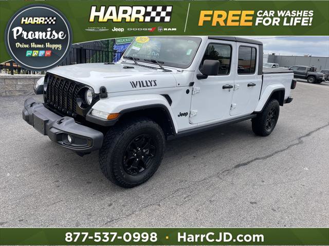 Certified 2021 Jeep Gladiator Willys image 1