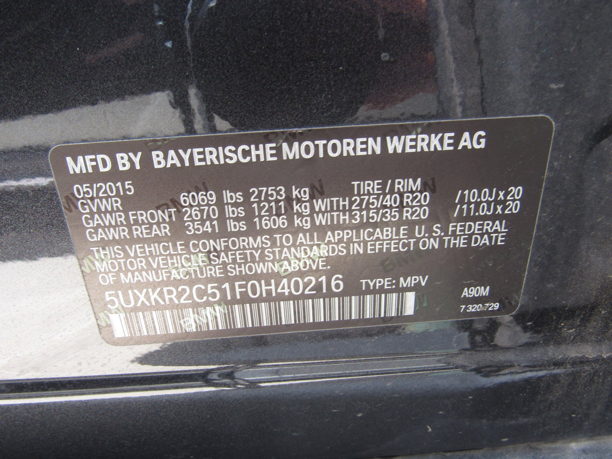 Used 2015 BMW X5 sDrive35i RWD image 6