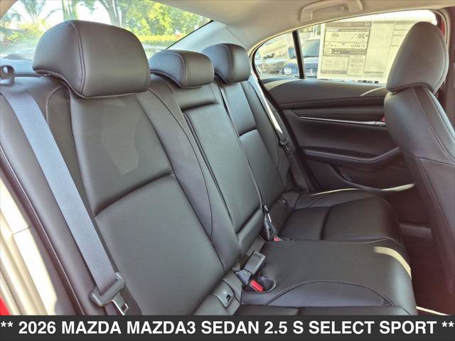 New 2026 MAZDA MAZDA3 s Sport FWD image 13
