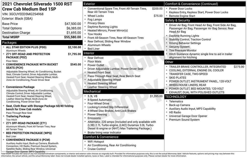 Used 2021 Chevrolet Silverado 1500 RST w/ All Star Edition Plus image 3