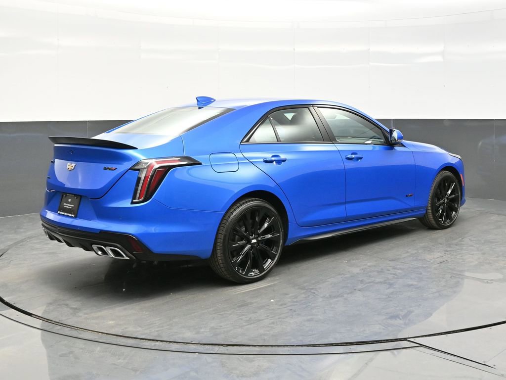 New 2025 Cadillac CT4 V w/ LPO, ONYX Package image 7