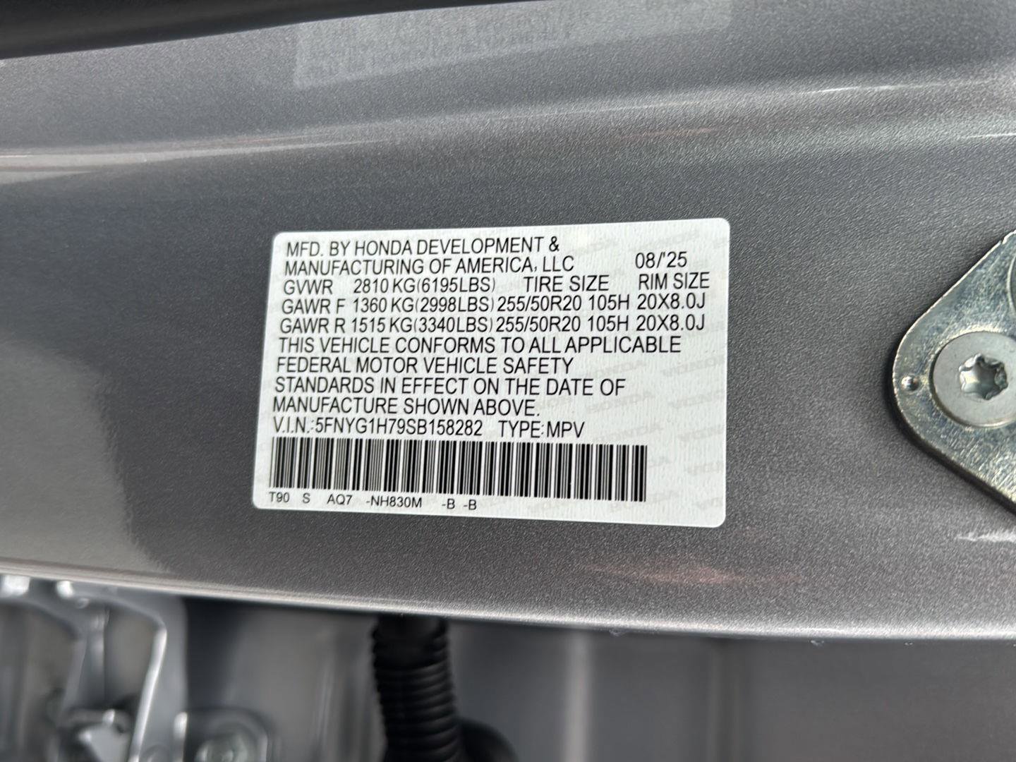 New 2025 Honda Pilot Touring image 33