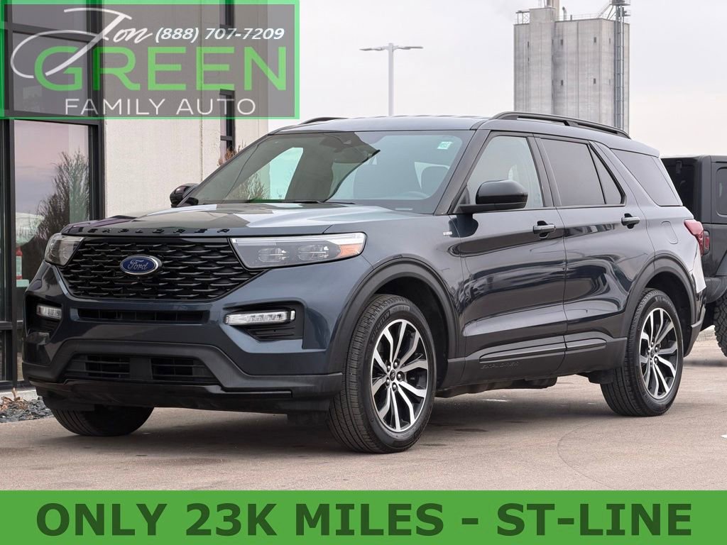 Used 2024 Ford Explorer ST-Line w/ Class IV Trailer Tow Package image 1
