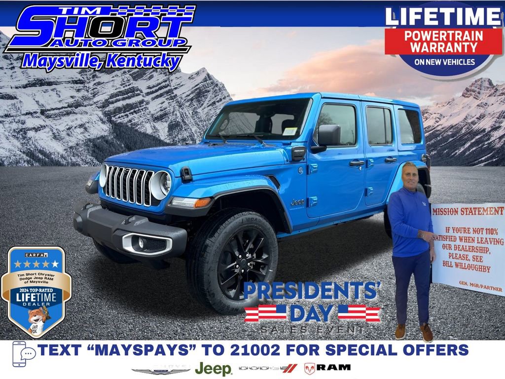 New 2025 Jeep Wrangler Unlimited Sahara w/ Safety Group