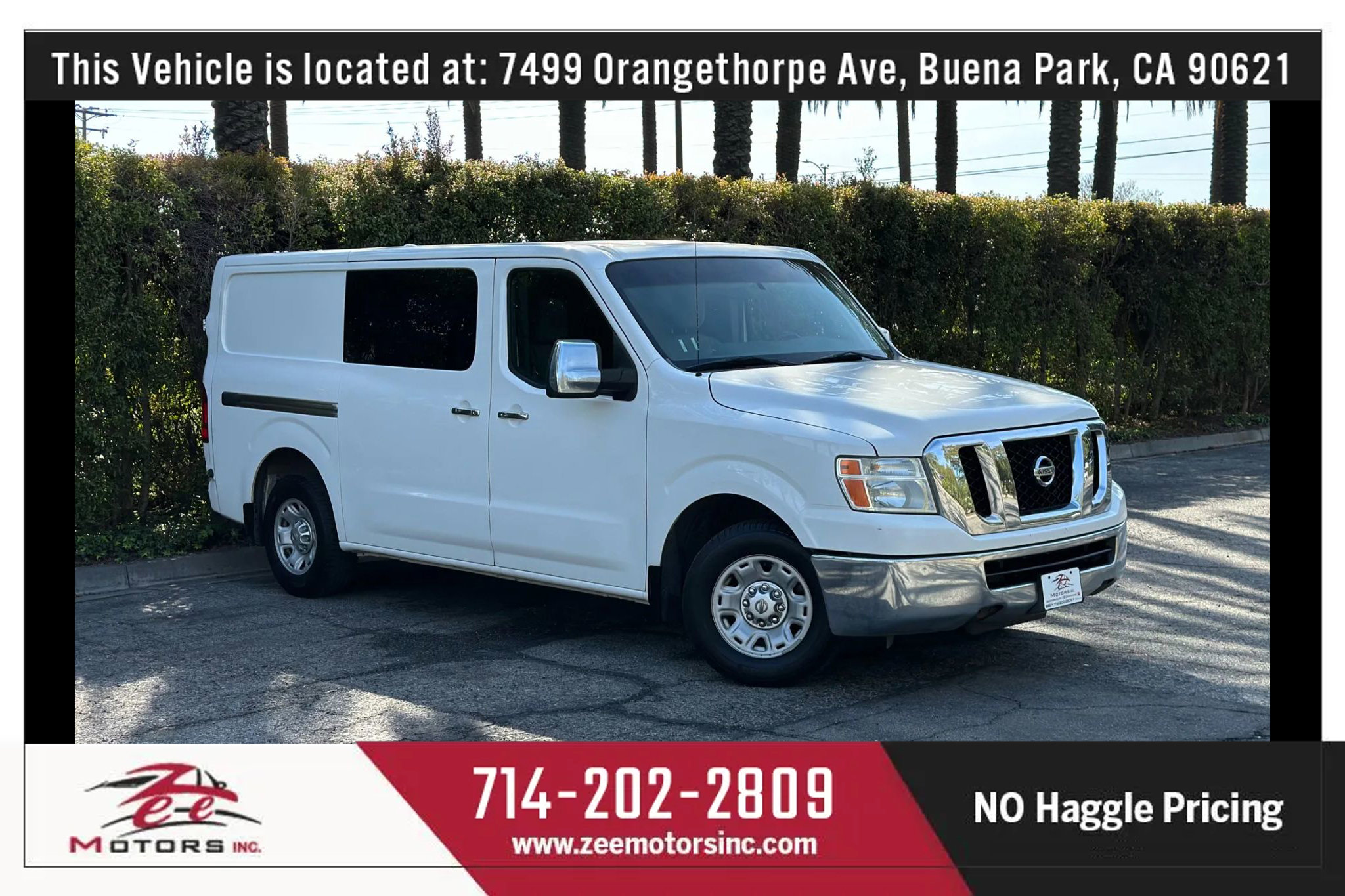 Used 2012 Nissan NV 2500 SV