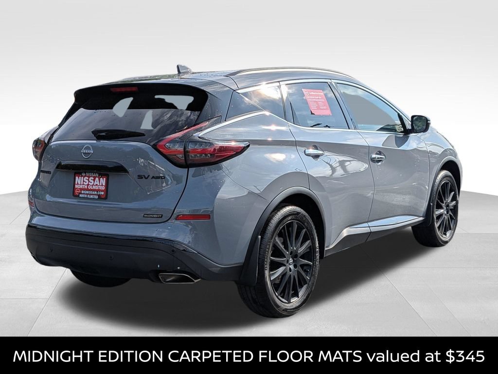 Certified 2023 Nissan Murano SV w/ SV Midnight Edition Package AWD/4WD image 7
