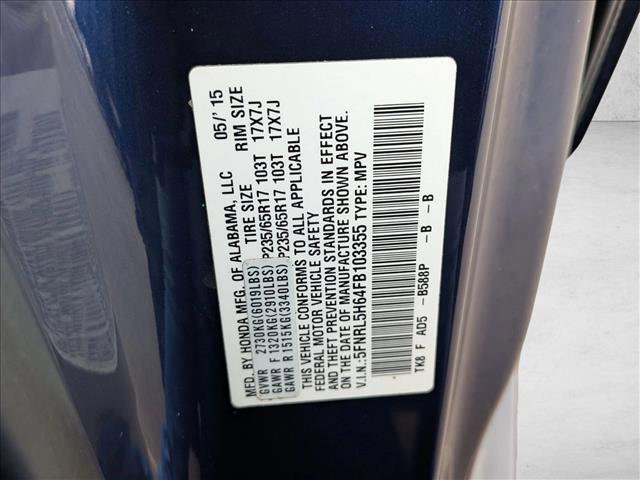 Used 2015 Honda Odyssey EX-L image 24