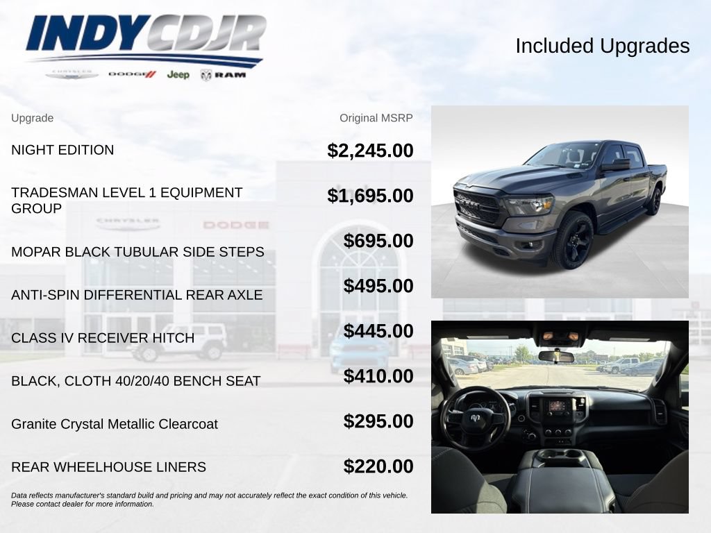 Used 2024 RAM 1500 Tradesman w/ Night Edition AWD/4WD image 4