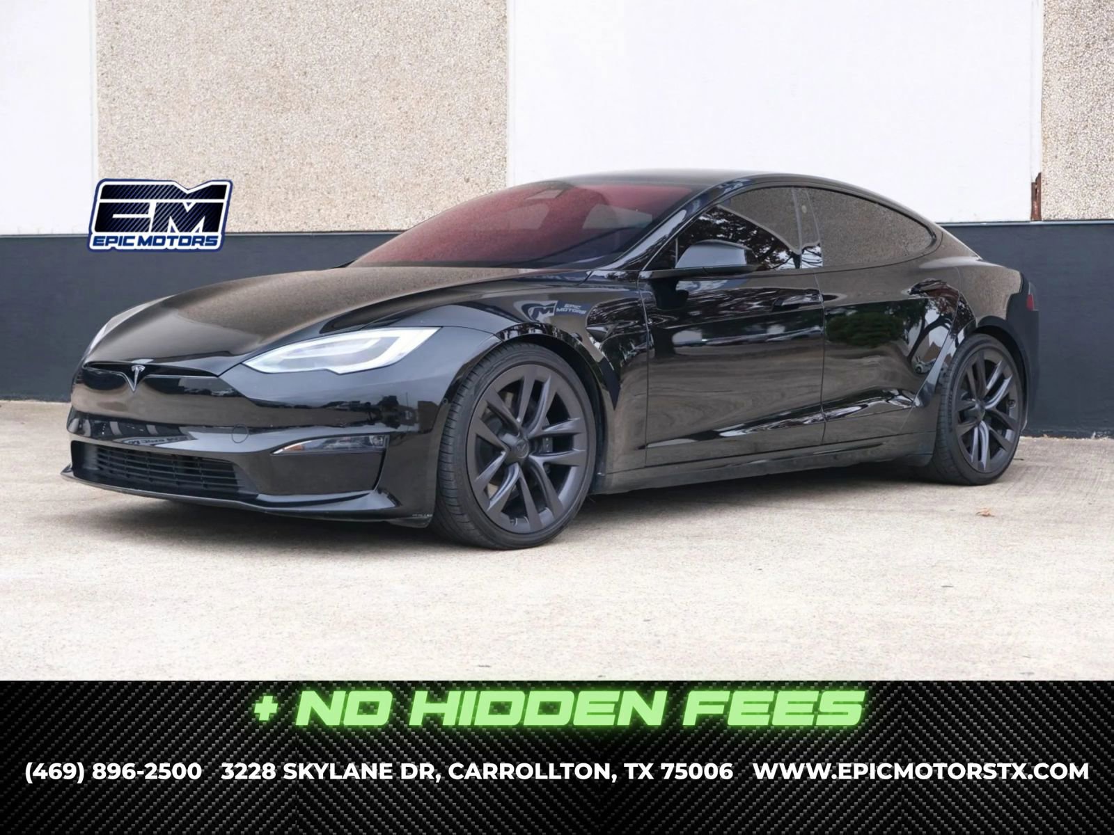 Used 2021 Tesla Model S Plaid AWD/4WD image 1