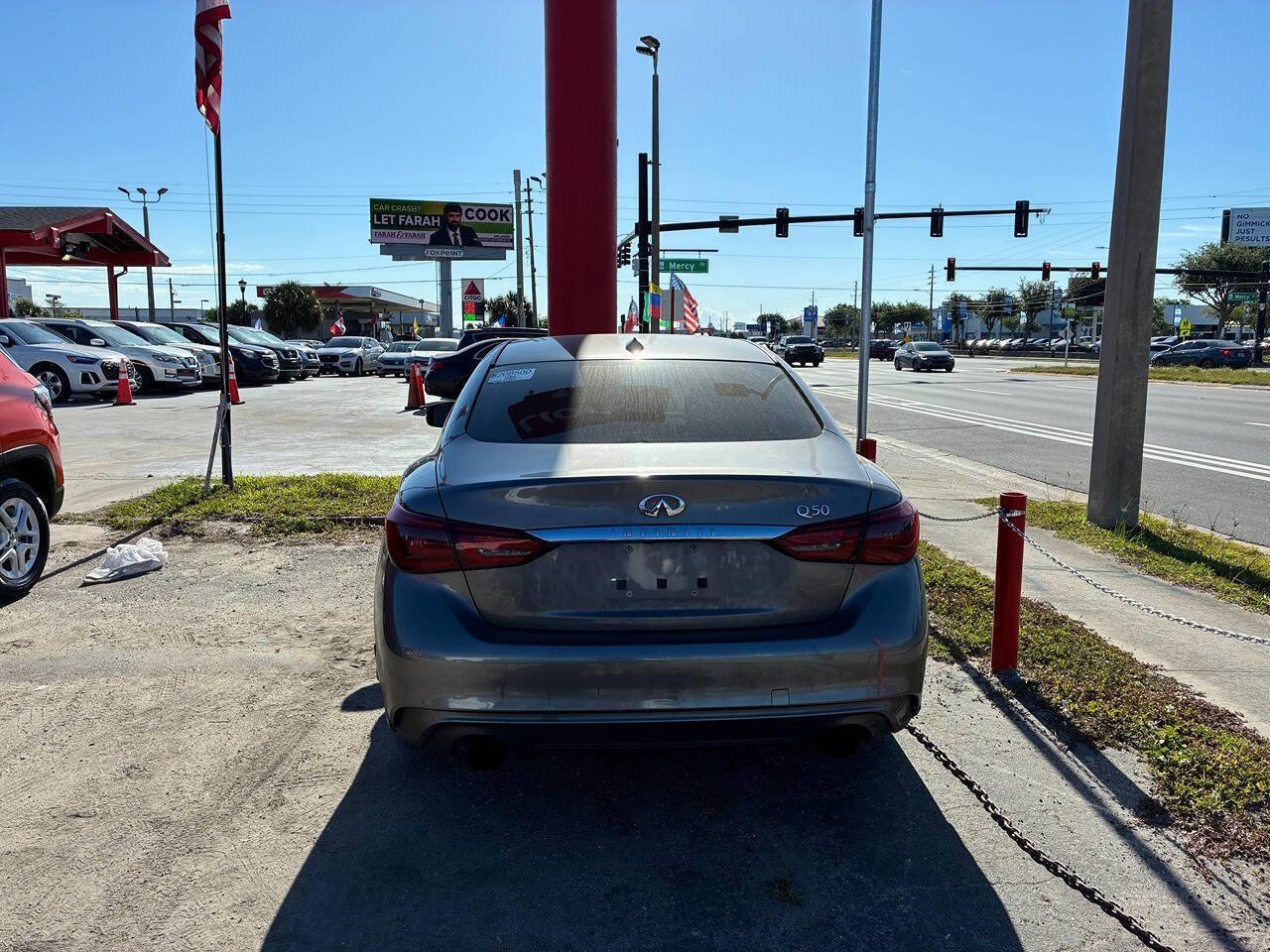 Used 2019 INFINITI Q50 Luxe w/ Cargo Package (L96) RWD image 4