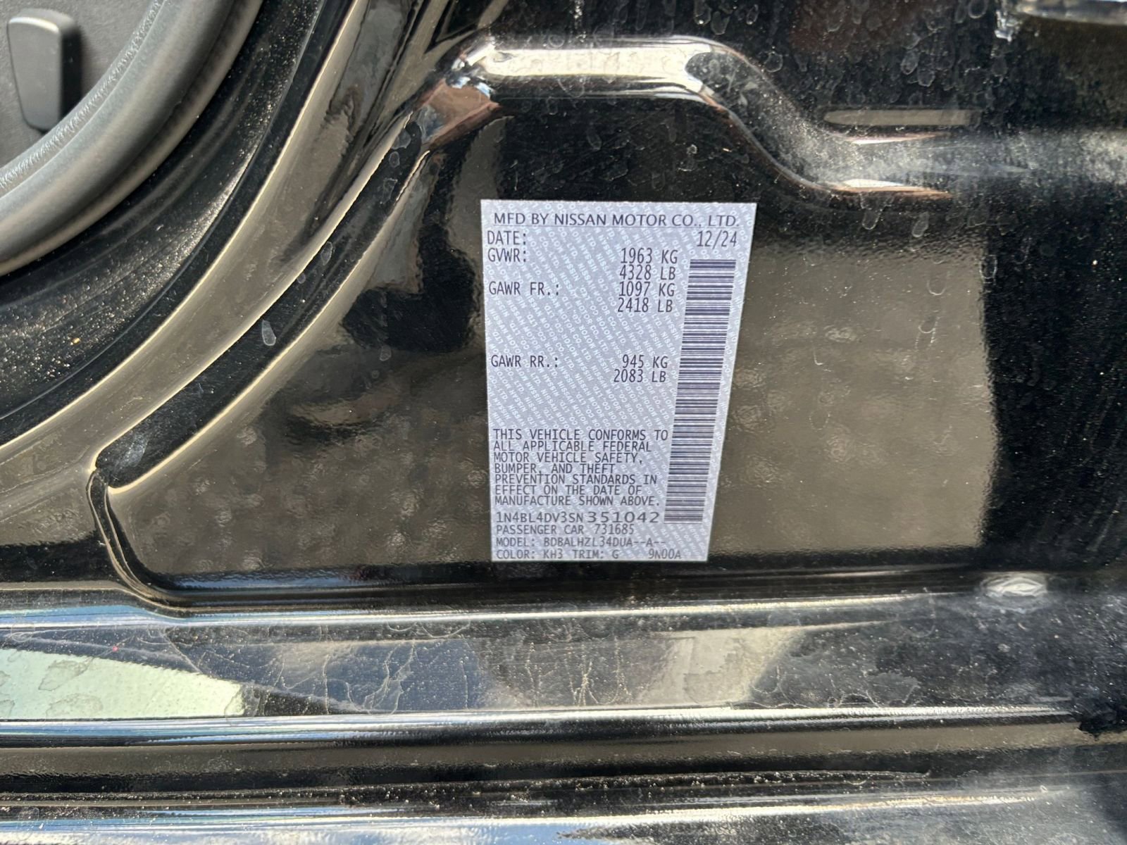 Used 2025 Nissan Altima 2.5 SV FWD image 29