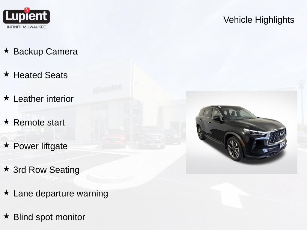 Certified 2023 INFINITI QX60 Luxe w/ Cargo Package AWD/4WD video 2