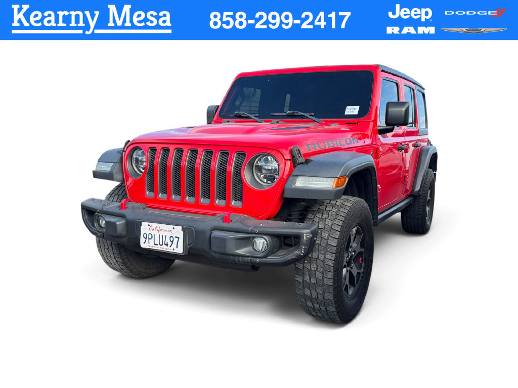 Used 2021 Jeep Wrangler Unlimited Rubicon AWD/4WD image 1