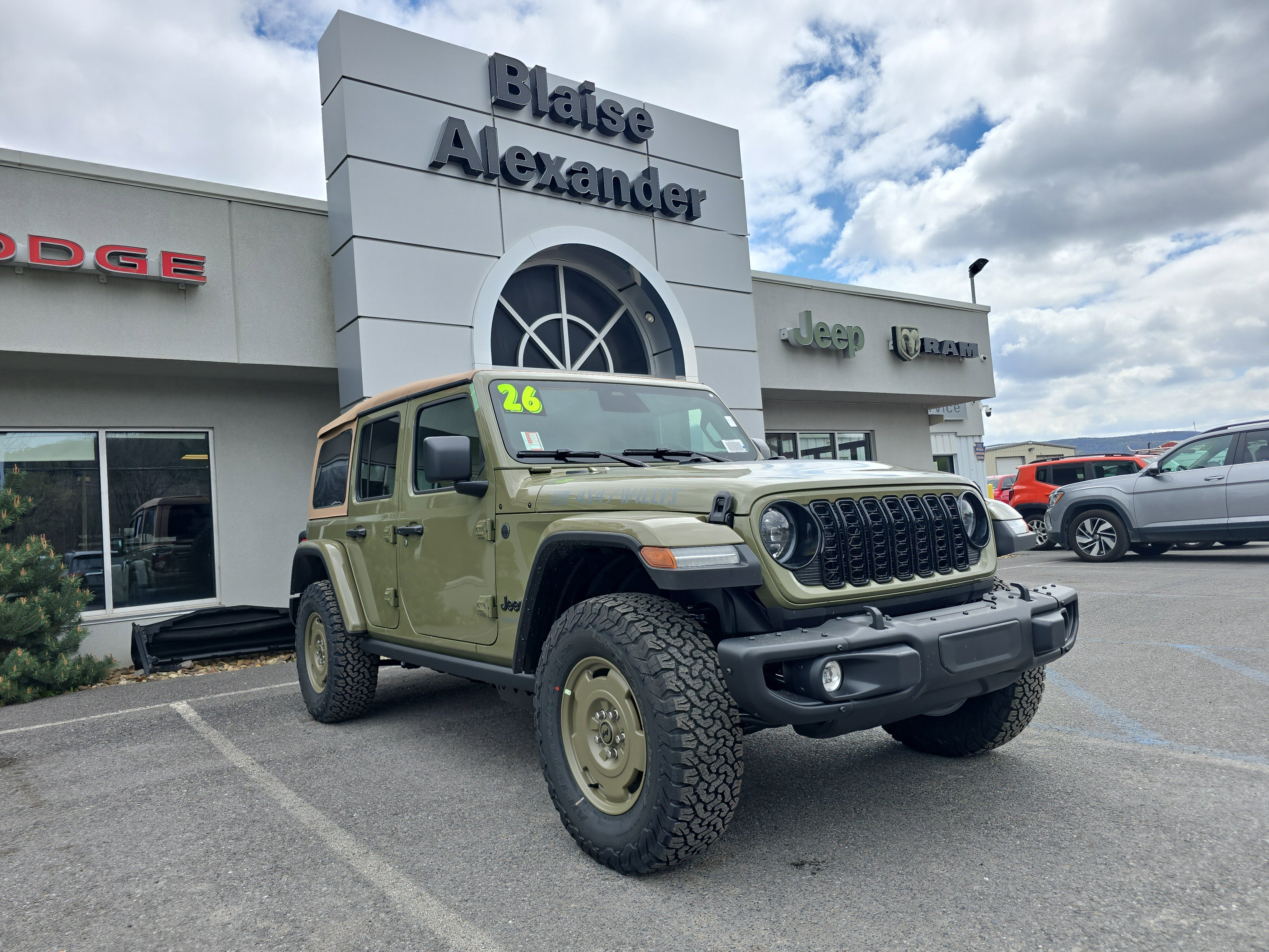 New 2026 Jeep Wrangler Unlimited Sport AWD/4WD image 1