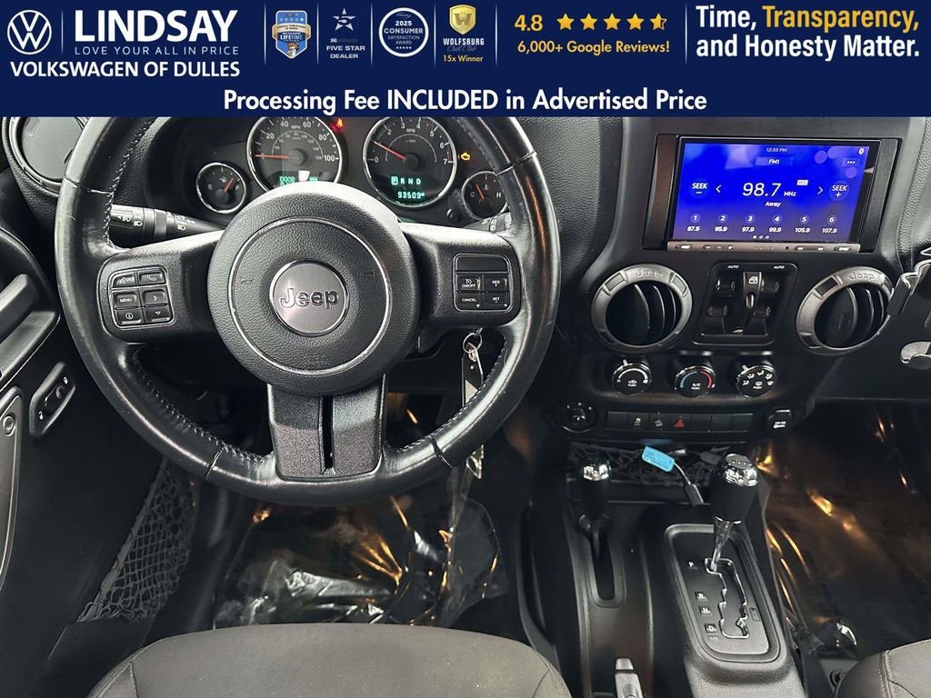 Used 2017 Jeep Wrangler Unlimited Sport w/ Quick Order Package 24S image 10