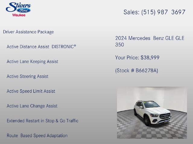Used 2024 Mercedes-Benz GLE 350 4MATIC image 8